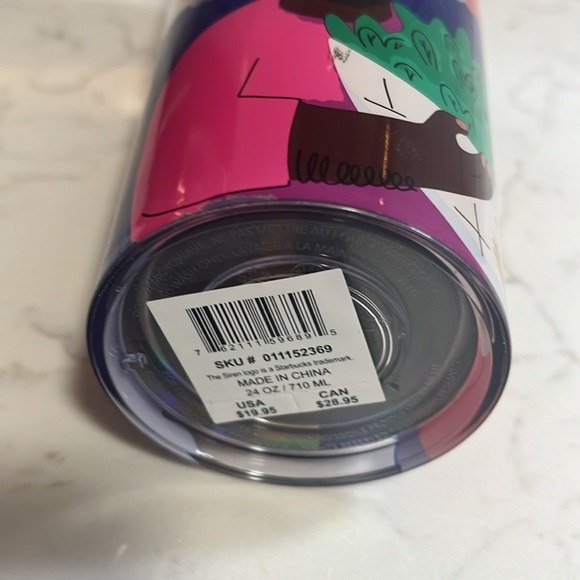 Starbucks | New Ananya Rao-Middleton 24oz cold cup Collaboration 2024 - Picture 7 of 8